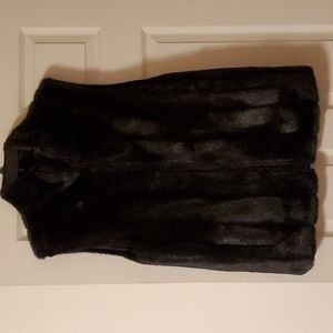 Dressbarn black lined vest